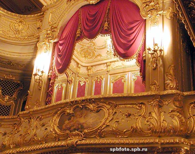 Ложа театра в Юсуповском дворце