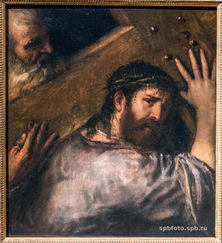 Несение Христа. Тициан (Тициано Вечеллио) 1570 год. Эрмитаж.