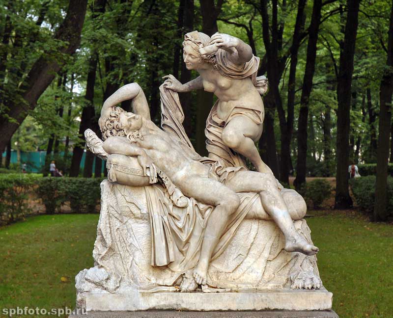 Амур и Психея. Статуя Летнего сада