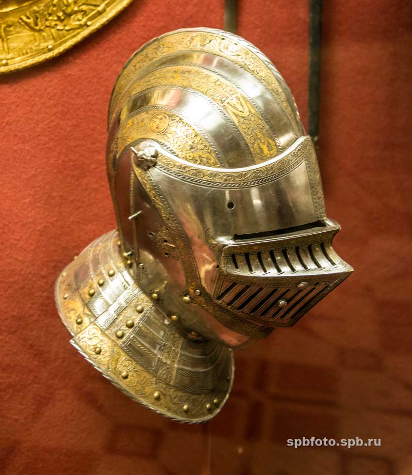 Закрытый шлем  рыцаря. Маттиас Фрауэнграйс. Германия. Вторая половина 16 века