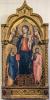 Мадонна с младенцем, св. Иаковым младшим, Иоанном Крестителем и ангелами. Бичи ди Лоренцо